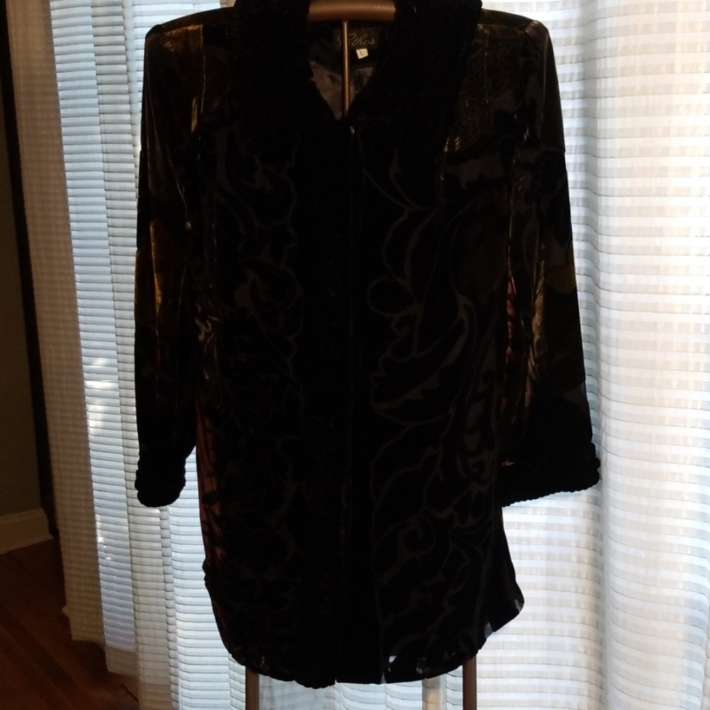 Velvet coat